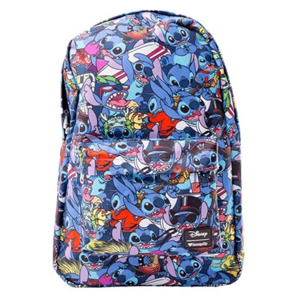 Loungefly Disney Lilo and Stitch Costume Print Sch - Picture 1 of 1